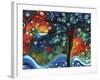 First Snow Fall-Megan Aroon Duncanson-Framed Giclee Print