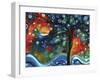 First Snow Fall-Megan Aroon Duncanson-Framed Premium Giclee Print