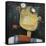 First Snow Guy-Tim Nyberg-Framed Stretched Canvas