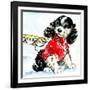 First Snow - Jack & Jill-Allan Eitzen-Framed Giclee Print