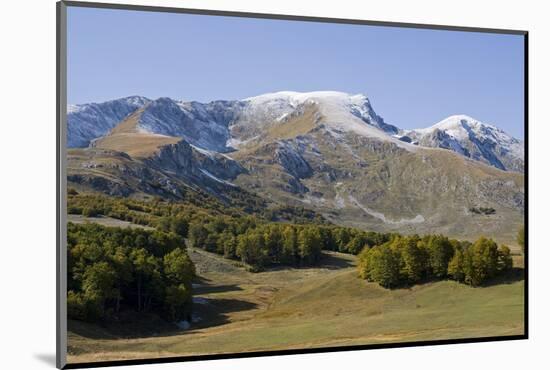 First Snow on Savin Kuk and Veliki Medved, Durmitor Np, Montenegro, October 2008-Radisics-Mounted Photographic Print