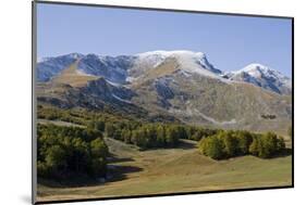 First Snow on Savin Kuk and Veliki Medved, Durmitor Np, Montenegro, October 2008-Radisics-Mounted Photographic Print