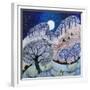 First Snow Surrey Hills-Lisa Graa Jensen-Framed Giclee Print