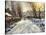 First Snow-Peder Mork Monsted-Stretched Canvas