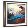 First Snow-Max Hayslette-Framed Giclee Print