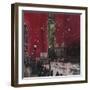 First Snows of Winter, Big Ben-Susan Brown-Framed Giclee Print