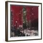 First Snows of Winter, Big Ben-Susan Brown-Framed Giclee Print