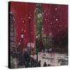 First Snows of Winter, Big Ben-Susan Brown-Stretched Canvas