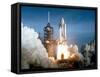 First Space Shuttle Launch on April 12, 1981-null-Framed Stretched Canvas