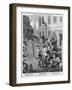 First Stage of Cruelty, 1751-William Hogarth-Framed Giclee Print