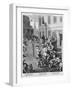 First Stage of Cruelty, 1751-William Hogarth-Framed Giclee Print