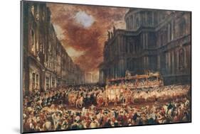 First State Visit of Queen Victoria to the City of London, 1837-Sir George Hayter-Mounted Giclee Print