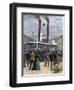 First Steamer Carrying Gold Out of Dawson City, Yukon Territory, 1898-null-Framed Giclee Print