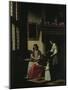 First Steps, 1670-Pieter de Hooch-Mounted Giclee Print