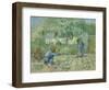 First Steps, after Millet, 1890-Vincent van Gogh-Framed Giclee Print