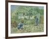 First Steps, after Millet, 1890-Vincent van Gogh-Framed Giclee Print