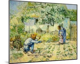 First Steps-Vincent van Gogh-Mounted Giclee Print