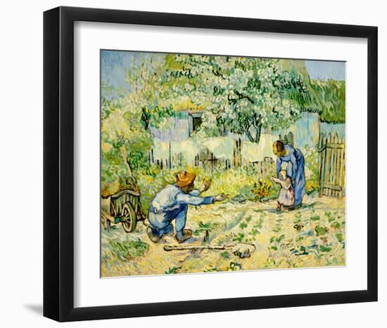 First Steps-Vincent van Gogh-Framed Giclee Print