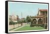 First Street, Albuquerque, New Mexico-null-Framed Stretched Canvas