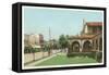 First Street, Albuquerque, New Mexico-null-Framed Stretched Canvas