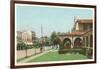 First Street, Albuquerque, New Mexico-null-Framed Art Print