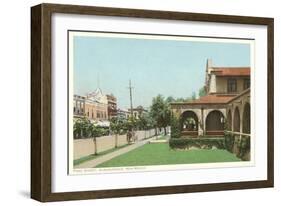 First Street, Albuquerque, New Mexico-null-Framed Art Print