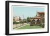 First Street, Albuquerque, New Mexico-null-Framed Art Print