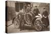 First Taxi-Cab in Liverpool, 1906-J.P. Wood-Stretched Canvas