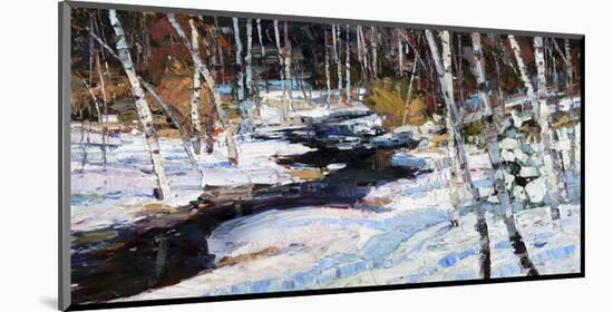 First Thaw-Robert Moore-Mounted Art Print