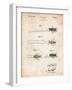 First Toothbrush Patent-Cole Borders-Framed Art Print