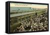 First Train to Key West, Florida-null-Framed Stretched Canvas