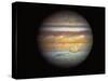 First True-Color Photo of Planet Jupiter Taken from Hubble Space Telescope-null-Stretched Canvas