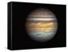 First True-Color Photo of Planet Jupiter Taken from Hubble Space Telescope-null-Framed Stretched Canvas