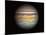 First True-Color Photo of Planet Jupiter Taken from Hubble Space Telescope-null-Mounted Photographic Print