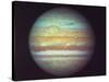 First True-Color Photo of Planet Jupiter Taken from Hubble Space Telescope-null-Stretched Canvas