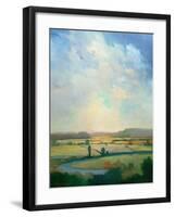 First Turn-William McCarthy-Framed Art Print