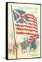 First Union Flag, 1776-null-Framed Stretched Canvas