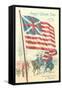 First Union Flag, 1776-null-Framed Stretched Canvas