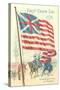 First Union Flag, 1776-null-Stretched Canvas