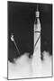 First US Satellite Launched-null-Mounted Photographic Print