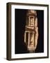 First View of Petra at the End of the Siq Entrance Gorge, Petra, Jordan, Middle East-Waltham Tony-Framed Photographic Print