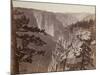 First View of the Yosemite Valley from the Mariposa Trail, 1865-66-Carleton Emmons Watkins-Mounted Photographic Print