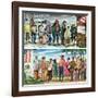 "First Vote in the New States," November 12, 1960-Constantin Alajalov-Framed Giclee Print