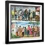 "First Vote in the New States," November 12, 1960-Constantin Alajalov-Framed Giclee Print