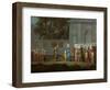 First Walk to Boys School, 1737-Jean-Baptiste Vanmour-Framed Giclee Print