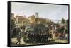 First War of Independence, the Taking of Peschiera, May 30, 1848-Luigi Morgari-Framed Stretched Canvas