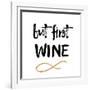 First Wine-Erin Clark-Framed Giclee Print