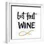 First Wine-Erin Clark-Framed Giclee Print