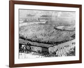 First World Series Game-null-Framed Photographic Print