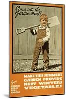 First World War Farming, C.1915 (Poster)-Joseph Ernest Sampson-Mounted Giclee Print